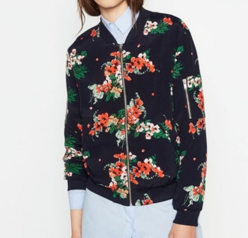 Zara bomber jacket
